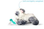 RaZbaby JollyPop Pacifier, Holder w/ Detachable Baby Pacifier, Stuffed Animal RaZbuddy, All Ages 0M+, 100% Medical Grade USA Made Silicone Pacifier, Machine Washable, Textured & Easy to Hold – Dragon - Image 4